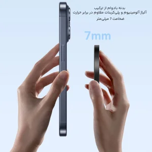 شارژر بی‌سیم 15 وات بیسوس مدل Simple Mini4 Air Magnetic Wireless Charger