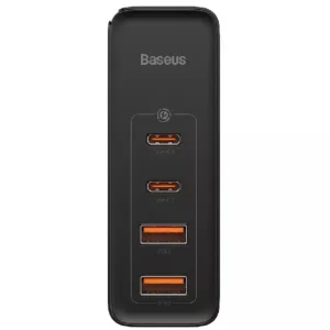 شارژر دیواری 100 وات 4 پورت بیسوس مدل GaN2 Pro به همراه کابل USB-C