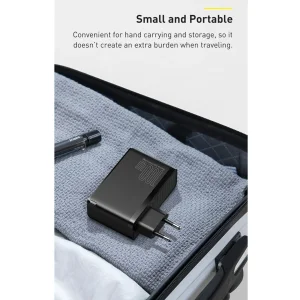 شارژر دیواری 100 وات 4 پورت بیسوس مدل GaN2 Pro به همراه کابل USB-C