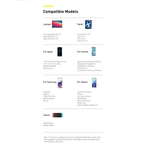 شارژر دیواری 100 وات 4 پورت بیسوس مدل GaN2 Pro به همراه کابل USB-C
