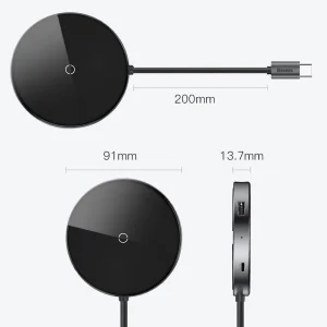 شارژر بی سیم باسئوس مدل WXJMY-0G