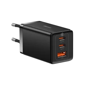 شارژر دیواری 65 وات باسئوس مدل CCGP120202 به همراه کابل USB-C
