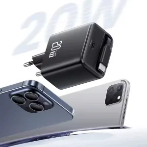 شارژر دیواری 20 وات یوسمز مدل CC233 به همراه کابل USB-C