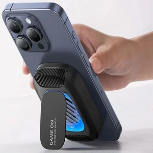 شارژر رومیزی 15 وات بیسوس مدل  15W Wireless Charger Magnetic Phone Cooler