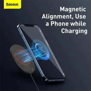 شارژر بی سیم باسئوس مدل BS-W518