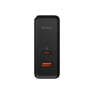 شارژر دیواری 100 وات دو پورت بیسوس مدل GaN5 PRO
