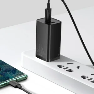 شارژر دیواری باسئوس مدل GaN2 Lite Charger 65W CCGAN2L-F