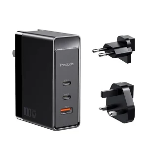 آداپتور شارژر مک دودو مدل CH-810 3Port 5A QC3.0 PD 100W