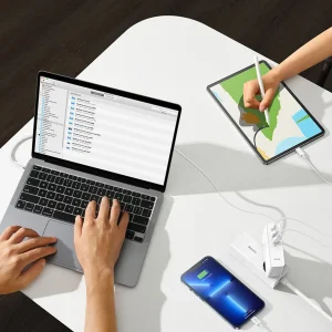 شارژر دیواری 140 وات باسئوس مدل GaN5 Pro