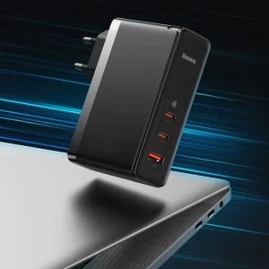شارژر دیواری 140 وات باسئوس مدل GaN5 Pro
