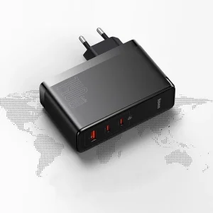 شارژر دیواری 140 وات باسئوس مدل GaN5 Pro