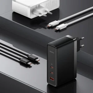 شارژر دیواری 140 وات باسئوس مدل GaN5 Pro