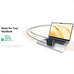 شارژر رومیزی بی سیم 67 وات بیسوس مدل PicoGo BSW-540