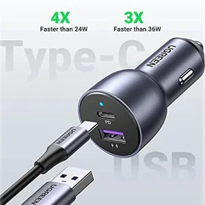 شارژر فندکی یوگرین مدل CD213-60980