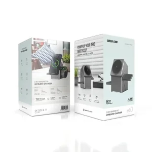 شارژر بی سیم گرین لاین مدل Power Trio 3 In 1