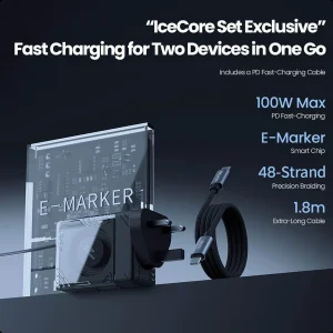 شارژر دیواری 65 وات نیلکین مدل Ice Core
