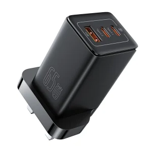 شارژر دیواری 65 وات بیسوس مدل CCGAN65UK به همراه کابل USB-C