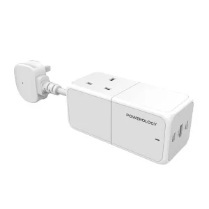 شارژر رومیزی پاورولوجی مدل PWPS65W Power Strip 65W