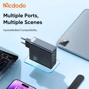 شارژر دیواری 140 وات مک دودو مدل CH-2913 به همراه کابل USB-C