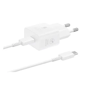 شارژر دیواری 25 وات سامسونگ مدل EP-T2510X به همراه کابل USB-C به طول 1 متر