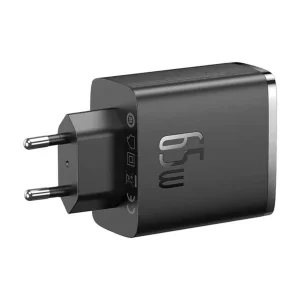شارژر دیواری 65 وات 3 پورت بیسوس مدل Cube Pro