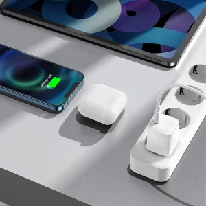 شارژر دیواری 20 وات بیسوس مدل GAN5 mini به همراه کابل تبدیل usb-c