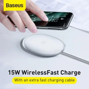 شارژر بی سیم باسئوس مدل Jelly Wireless Charger 15W