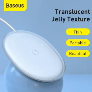 شارژر بی سیم باسئوس مدل Jelly Wireless Charger 15W