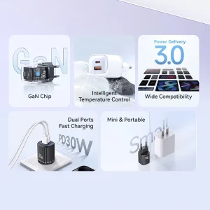 شارژر دیواری 30 وات یوسمز مدل CC254