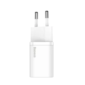 شارژر دیواری باسئوس مدل Super SI tzccsup-l01 به همراه کابل USB-C
