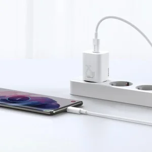شارژر دیواری باسئوس مدل Super SI tzccsup-l01 به همراه کابل USB-C