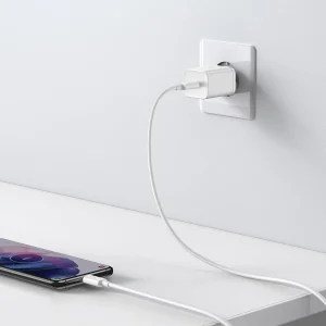 شارژر دیواری باسئوس مدل Super SI tzccsup-l01 به همراه کابل USB-C