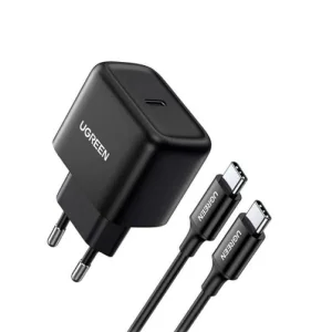 شارژر دیواری یوگرین مدل CD250-50581 به همراه کابل USB-C