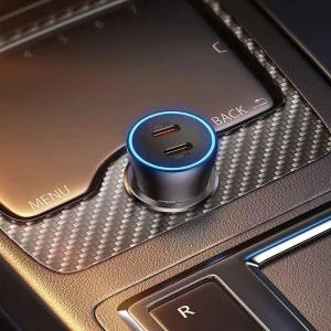شارژر فندکی 40 وات بیسوس مدل CGJP000013