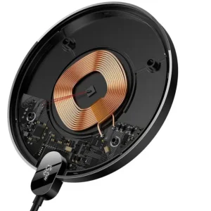 شارژر بی‌سیم 15 وات بیسوس مدل BS-W526