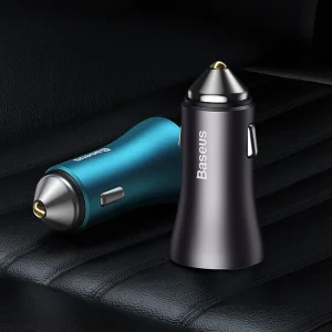 شارژر فندکی 60 وات بیسوس مدل CCJDZ-MC