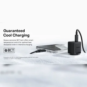 شارژر دیواری 20 وات بیسوس مدل 20W Palm به همراه کابل USB-C