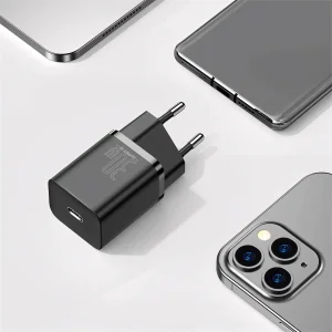 شارژر دیواری 30 وات بیسوس مدل B-J01 EU