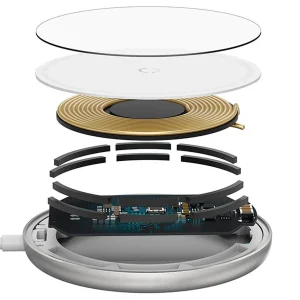 شارژر بی سیم باسئوس مدل Simple Mini Magnetic Wireless Charger WX01-JKF