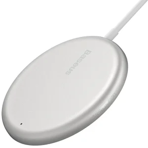 شارژر بی سیم باسئوس مدل Simple Mini Magnetic Wireless Charger WX01-JKF