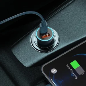 شارژر فندکی باسئوس مدل CCJD 40W
