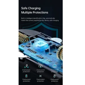 شارژر فندکی 30 وات مک دودو مدل MCA8 به همراه کابل تبدیل USB-C به لایتنینگ