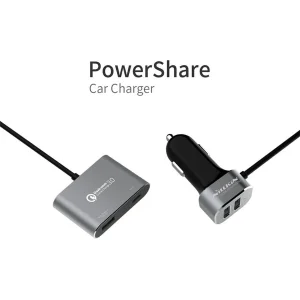 شارژر فندکی 57 وات نیلکین مدل PowerShare Car Charger