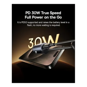 شارژر فندکی 30 وات بیسوس مدل B-TinSTC به همراه کابل USB-C