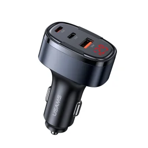 شارژر فندکی 100 وات سه پورت یوسمز مدل CC257