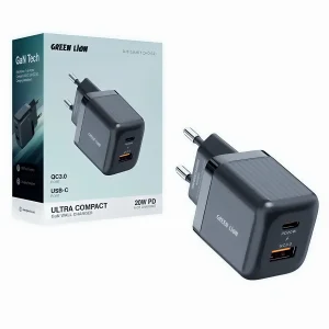 شارژر دیواری 20 وات دو پورت گرین لاین مدل GK-WC31