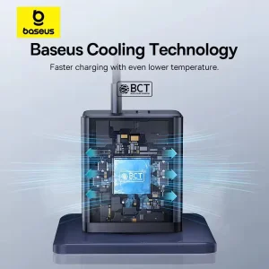 شارژر دیواری 30‌ وات بیسوس مدل Cube 30W CCXFK30UE
