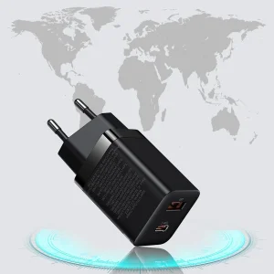 شارژر دیواری باسئوس مدل CCSUPP-E01