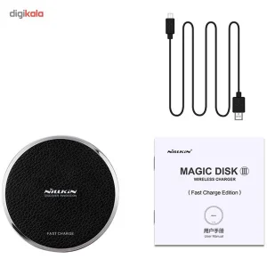 شارژر بی سیم نیلکین مدل Magic Disk III Fast Charge Edition