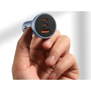 شارژر فندکی ۶۵ وات بیسوس مدل CCJDZ65-UC